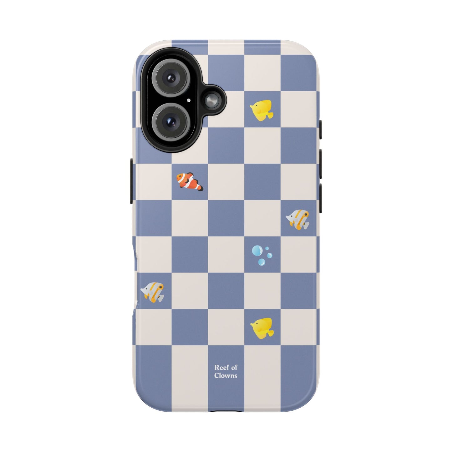 Reef of Clowns Checkerboard (Sealatte) Phone Case