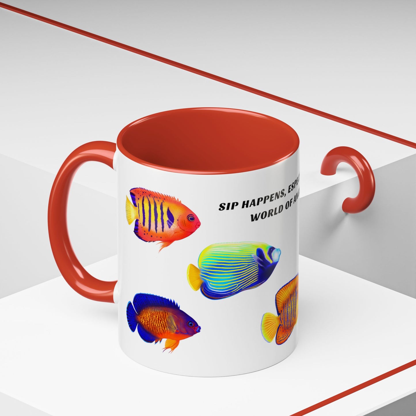 Sip Happens Angelfish Mug