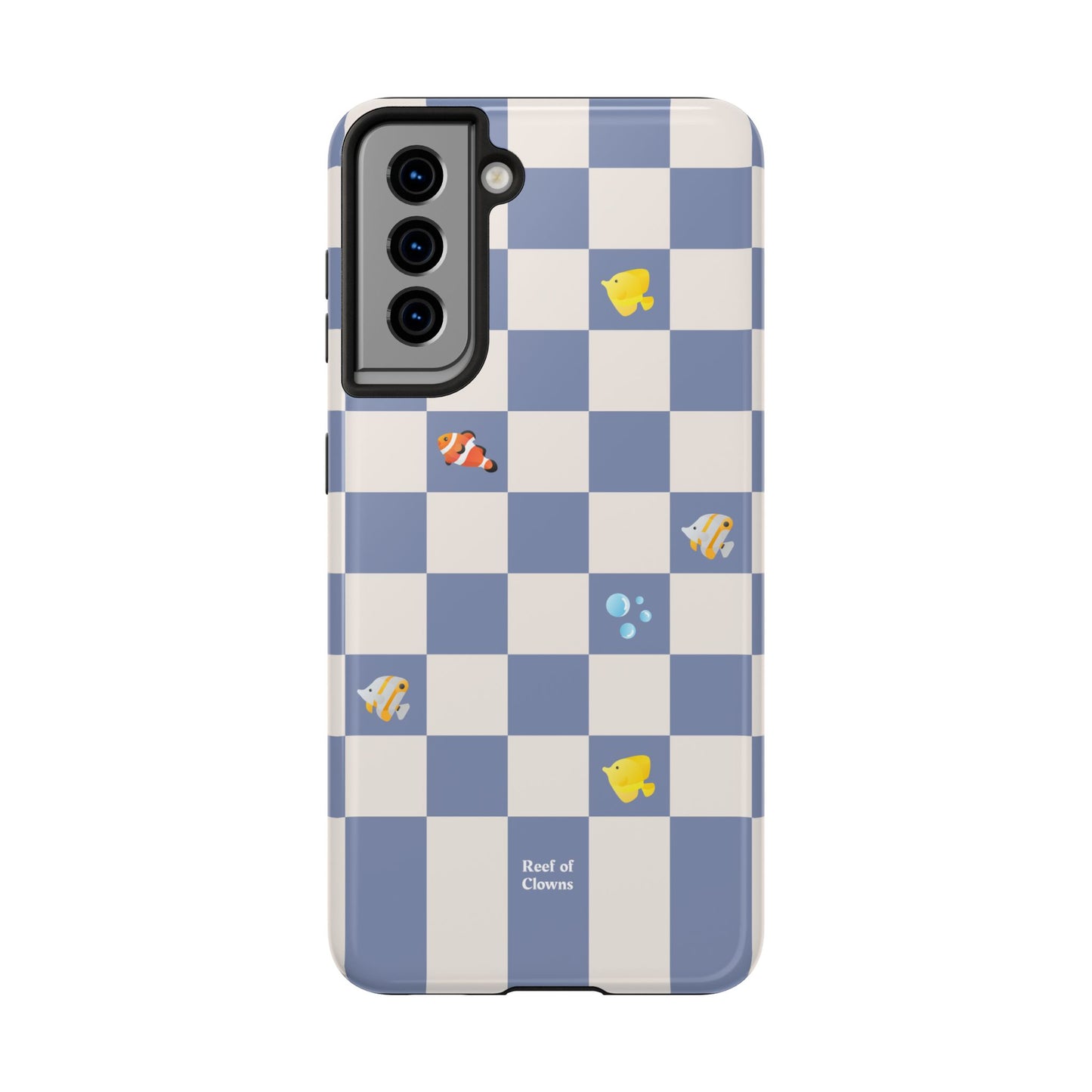 Reef of Clowns Checkerboard (Sealatte) Phone Case
