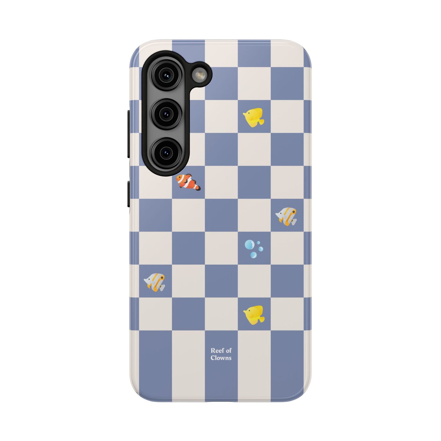 Reef of Clowns Checkerboard (Sealatte) Phone Case