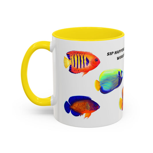 Sip Happens Angelfish Mug