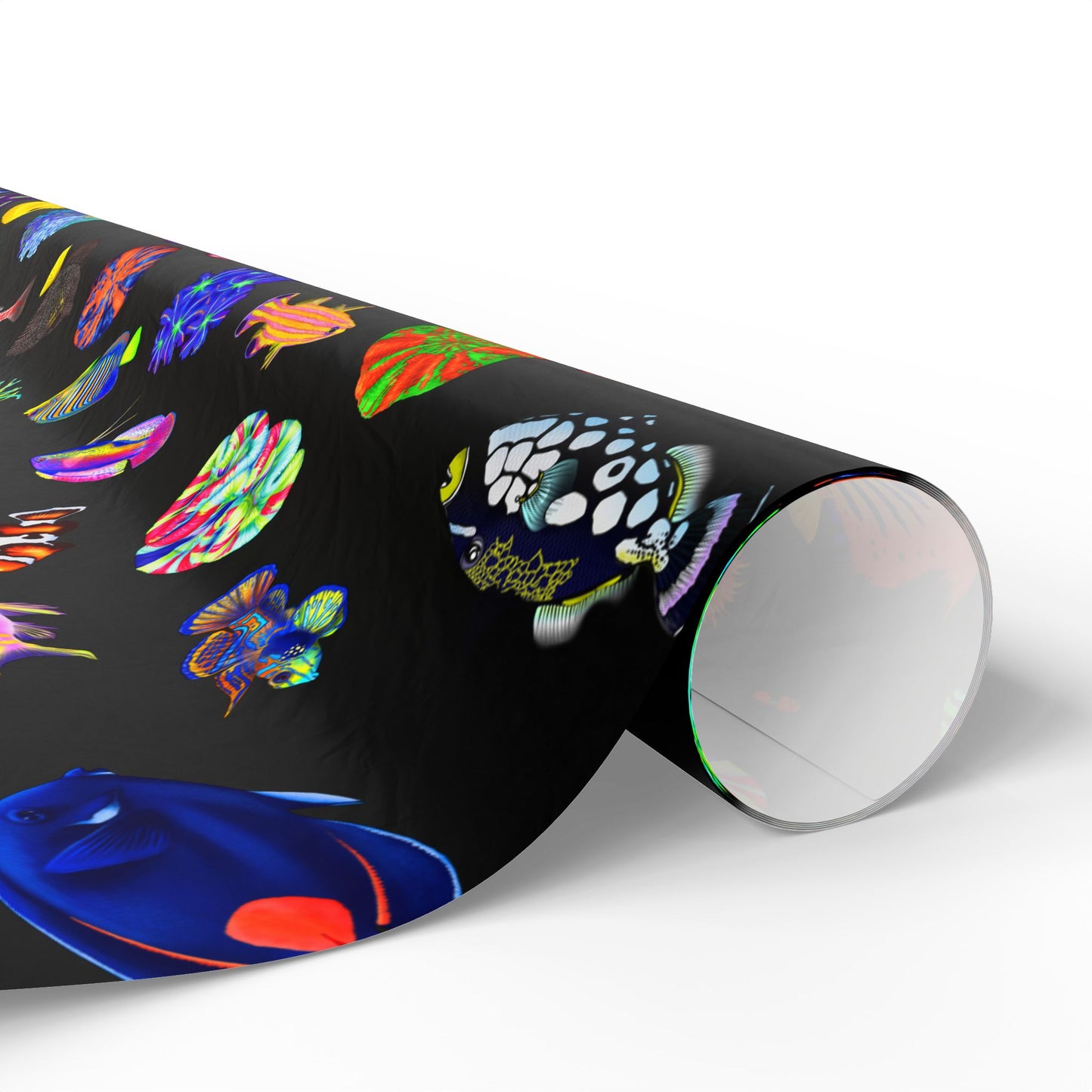 Coral and Fish Gift Wrap