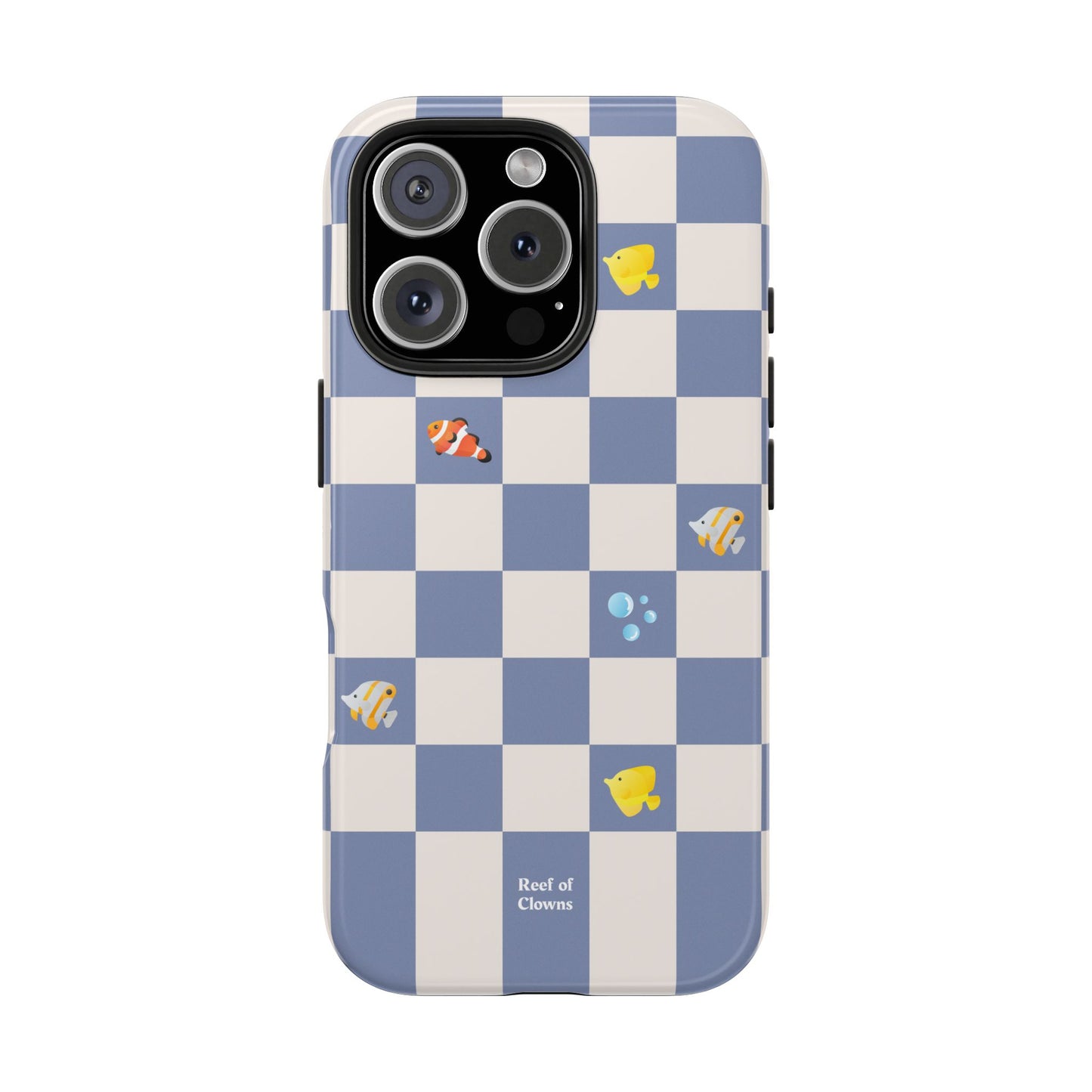 Reef of Clowns Checkerboard (Sealatte) Phone Case