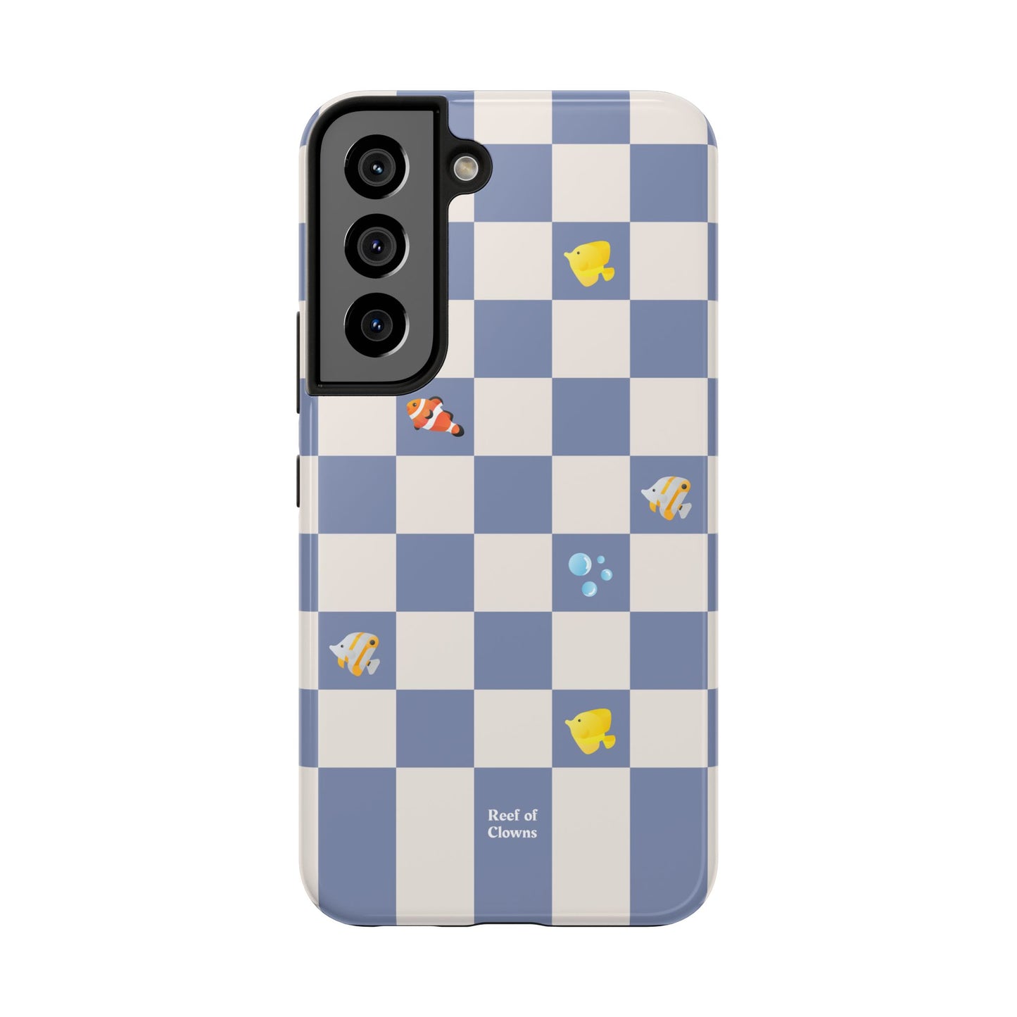 Reef of Clowns Checkerboard (Sealatte) Phone Case