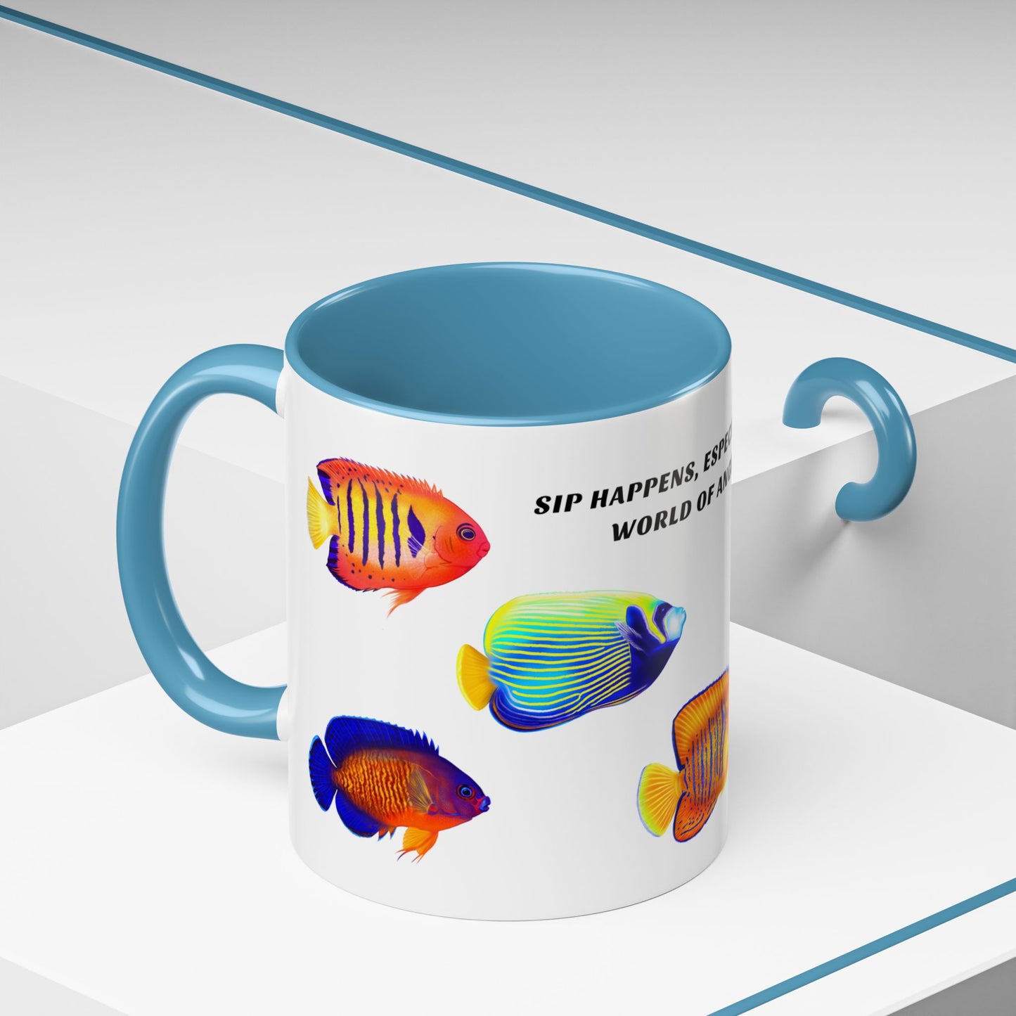 Sip Happens Angelfish Mug