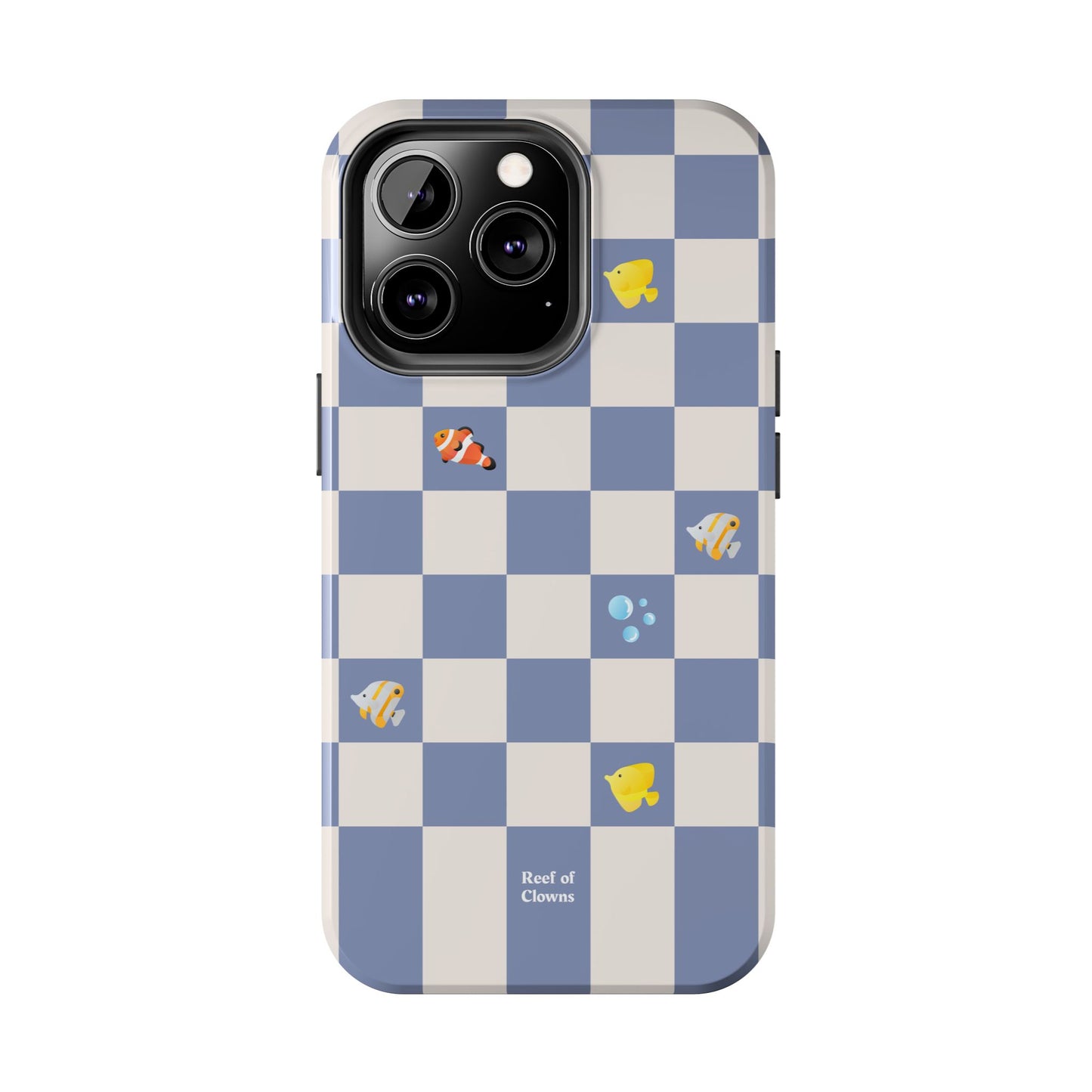Reef of Clowns Checkerboard (Sealatte) Phone Case