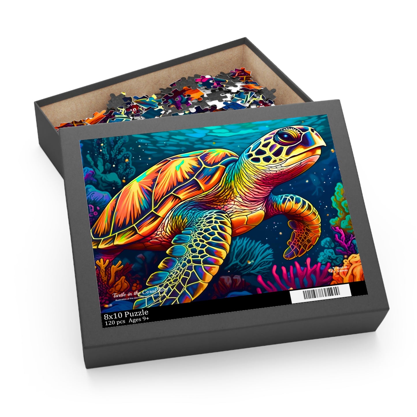 Turtle in the Coral Reef Puzzle