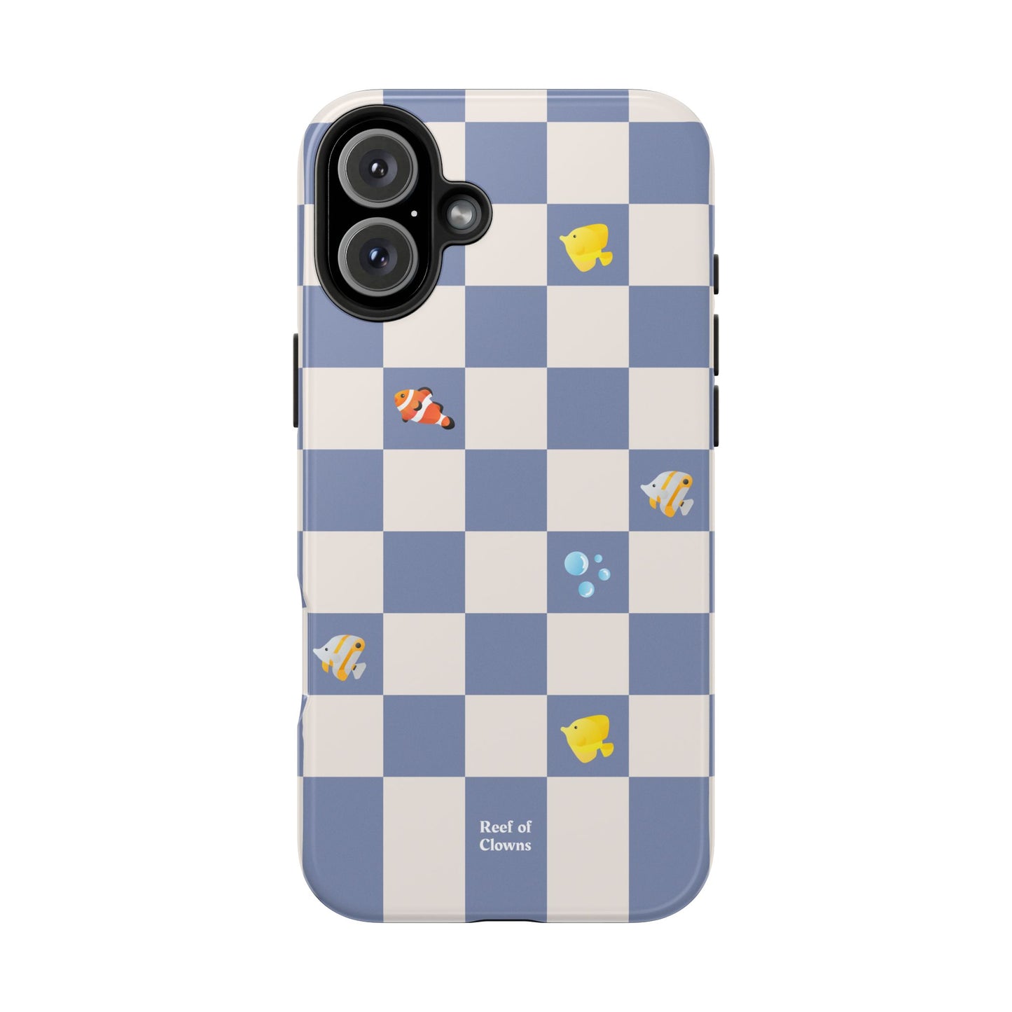 Reef of Clowns Checkerboard (Sealatte) Phone Case