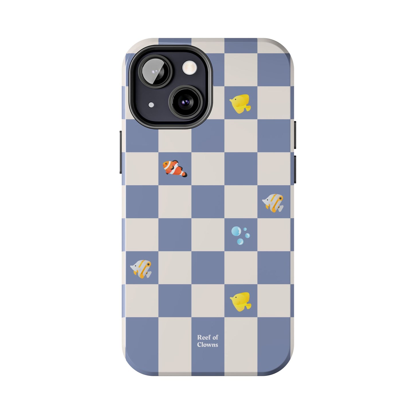 Reef of Clowns Checkerboard (Sealatte) Phone Case