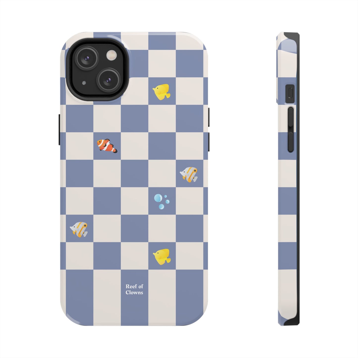 Reef of Clowns Checkerboard (Sealatte) Phone Case