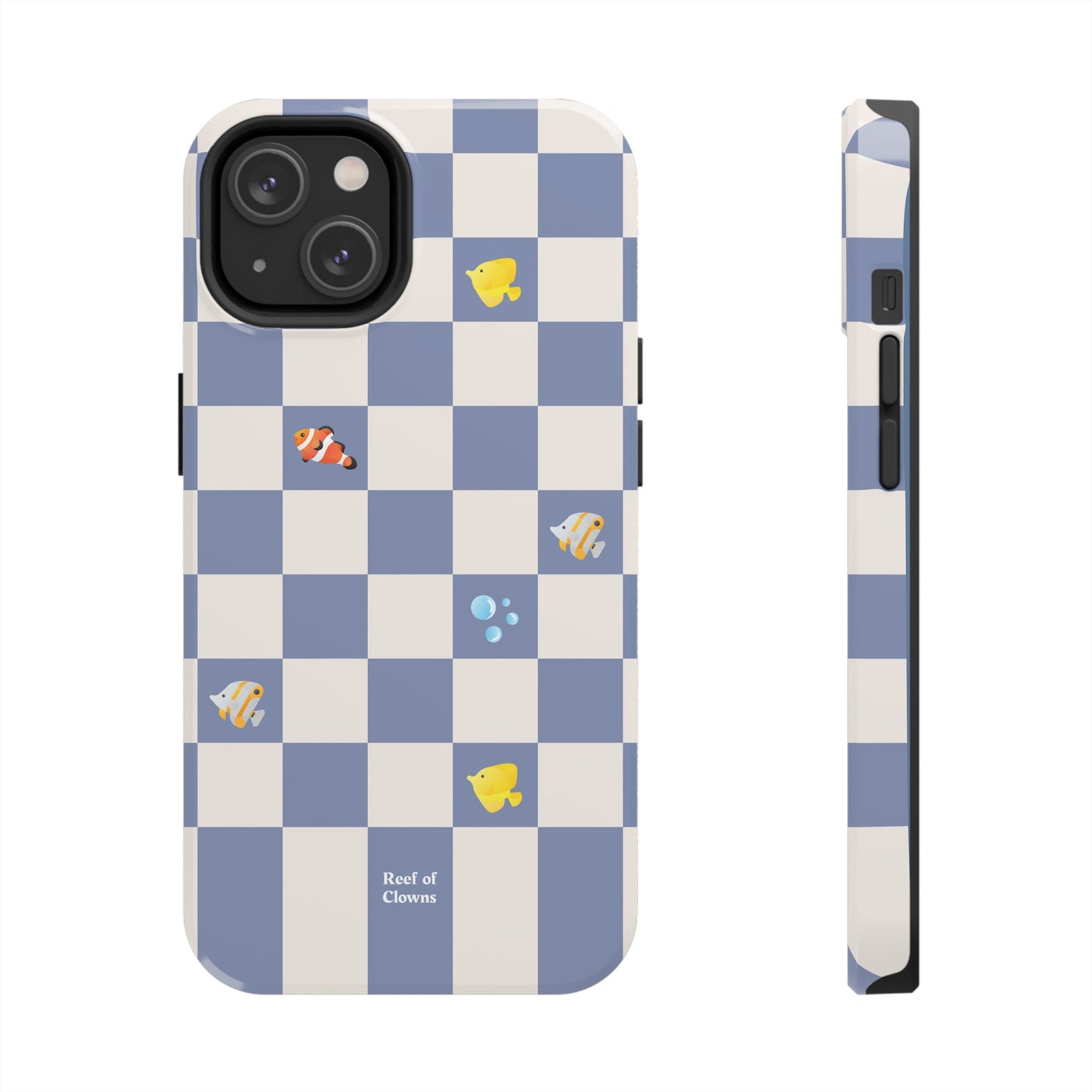 Reef of Clowns Checkerboard (Sealatte) Phone Case
