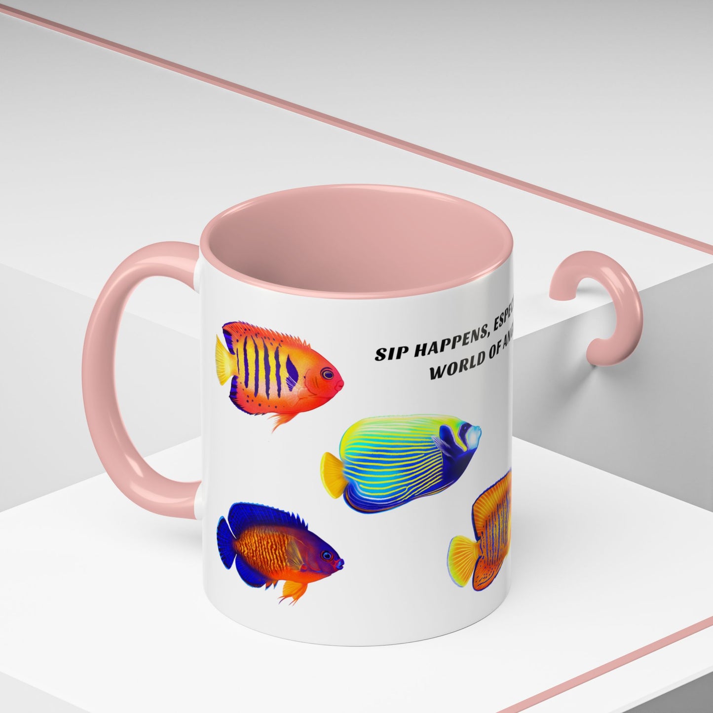 Sip Happens Angelfish Mug