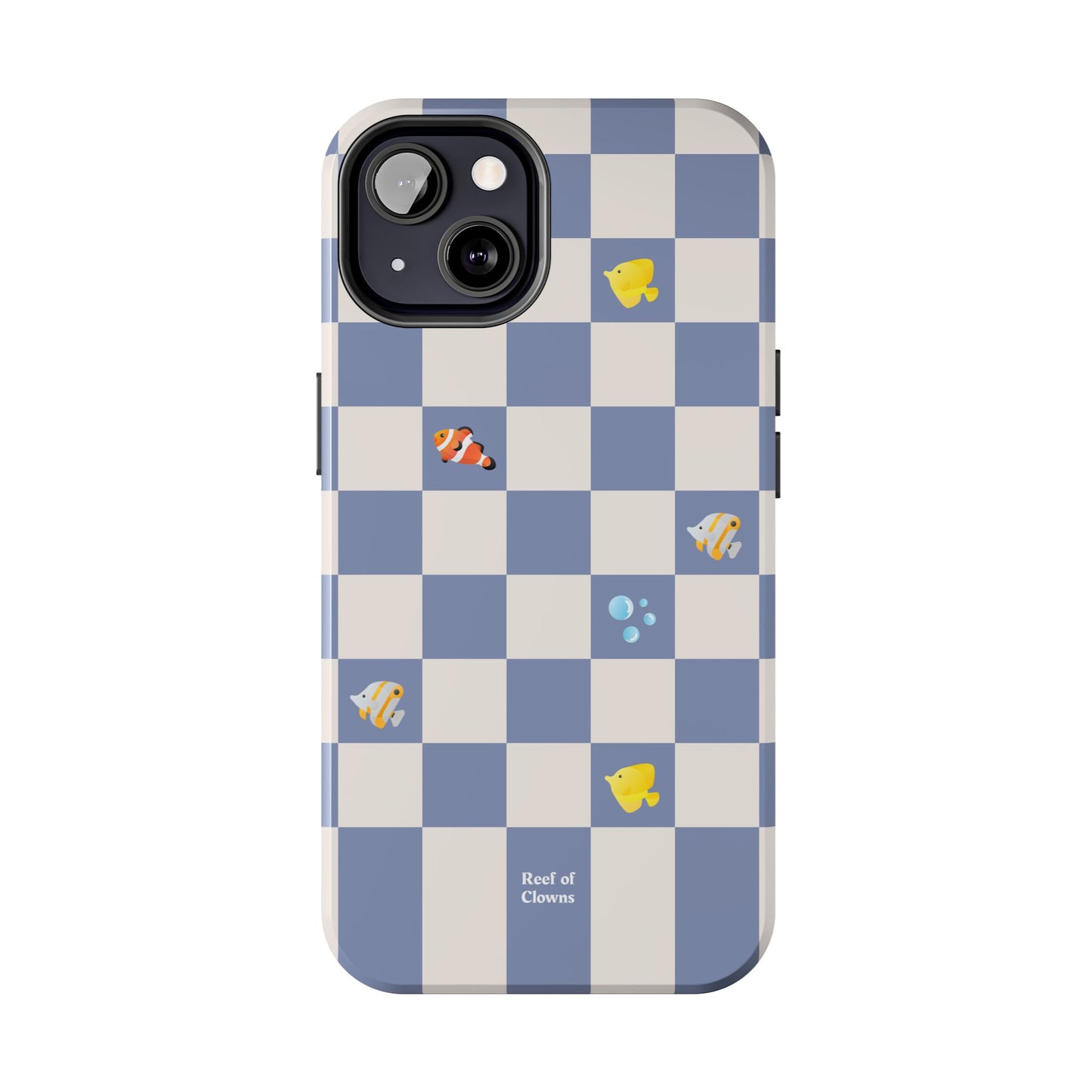 Reef of Clowns Checkerboard (Sealatte) Phone Case