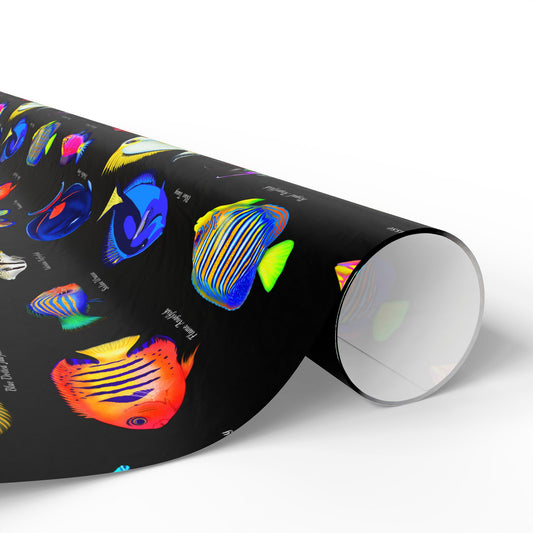 Vibrant Saltwater Fish Gift Wrap