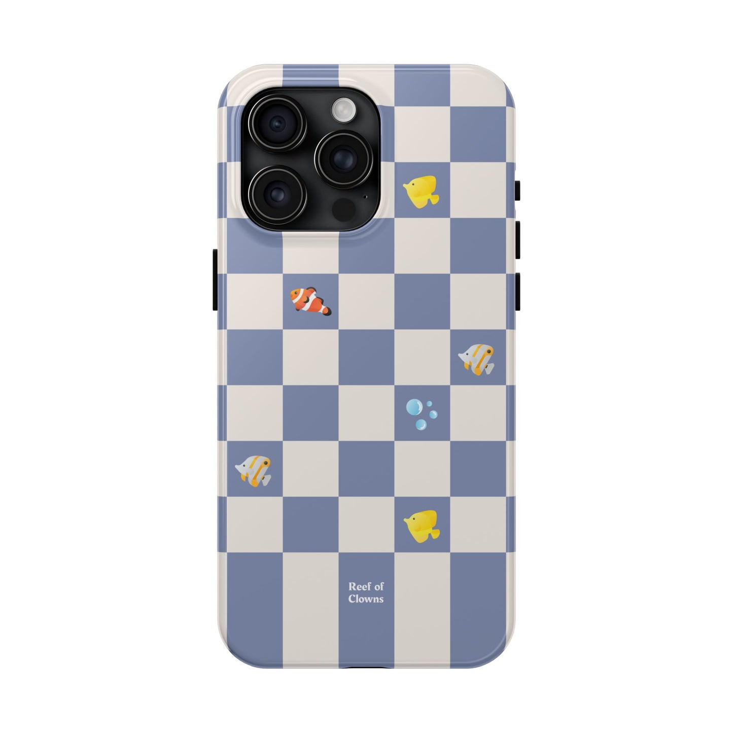 Reef of Clowns Checkerboard (Sealatte) Phone Case