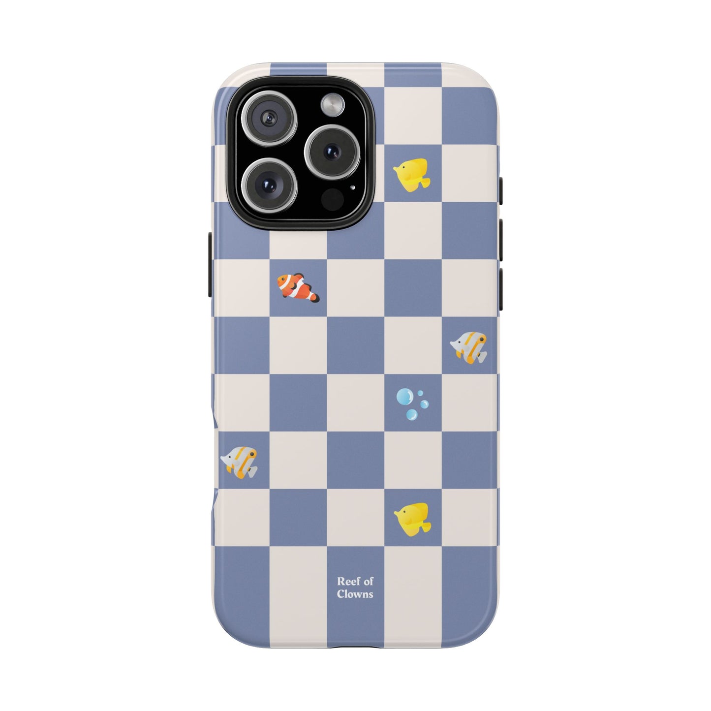Reef of Clowns Checkerboard (Sealatte) Phone Case