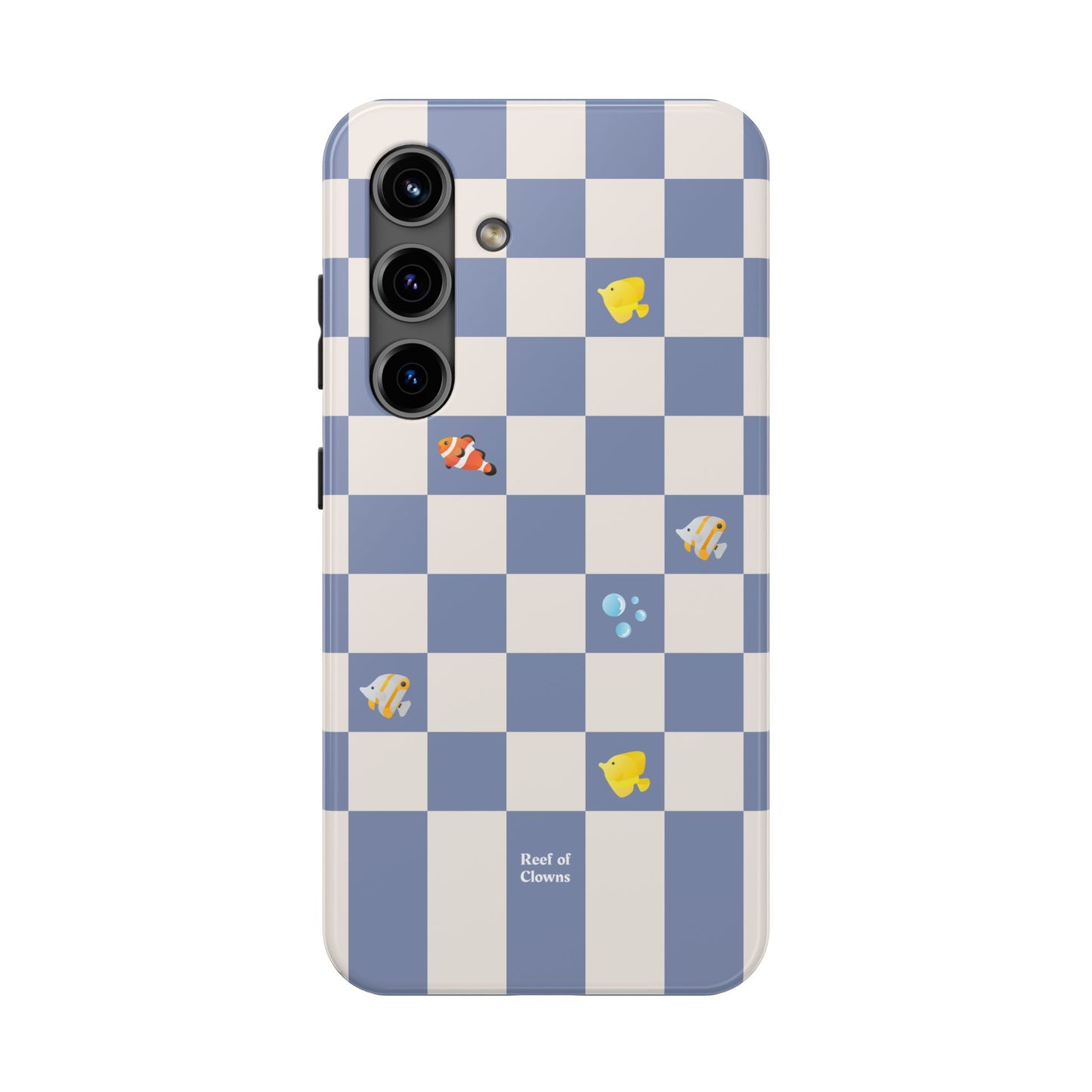 Reef of Clowns Checkerboard (Sealatte) Phone Case