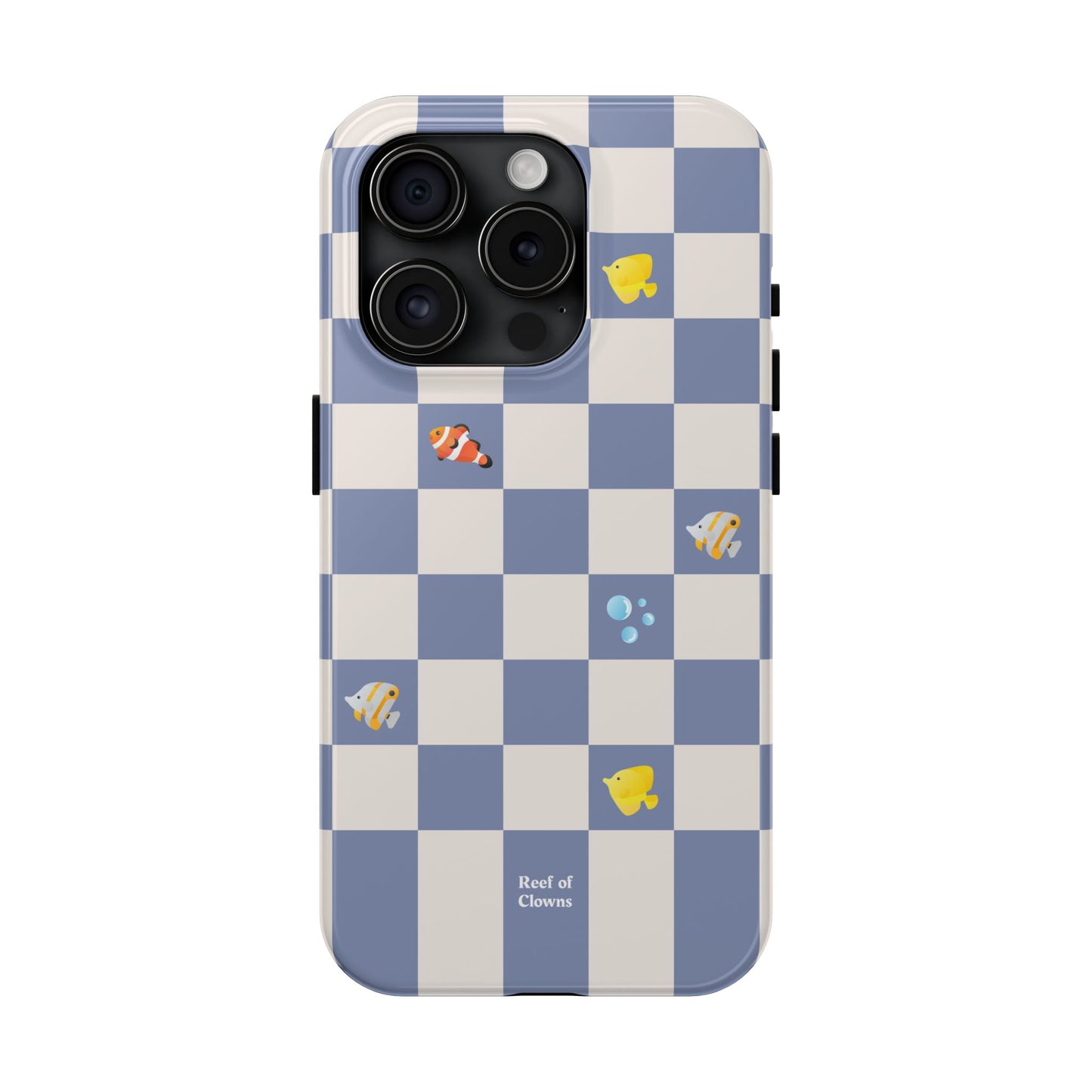 Reef of Clowns Checkerboard (Sealatte) Phone Case