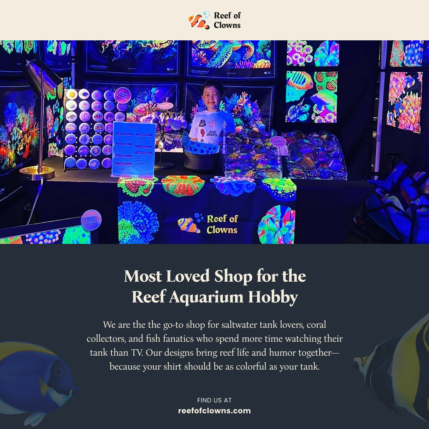 Saltwater Fish Poster | Reef Tank
