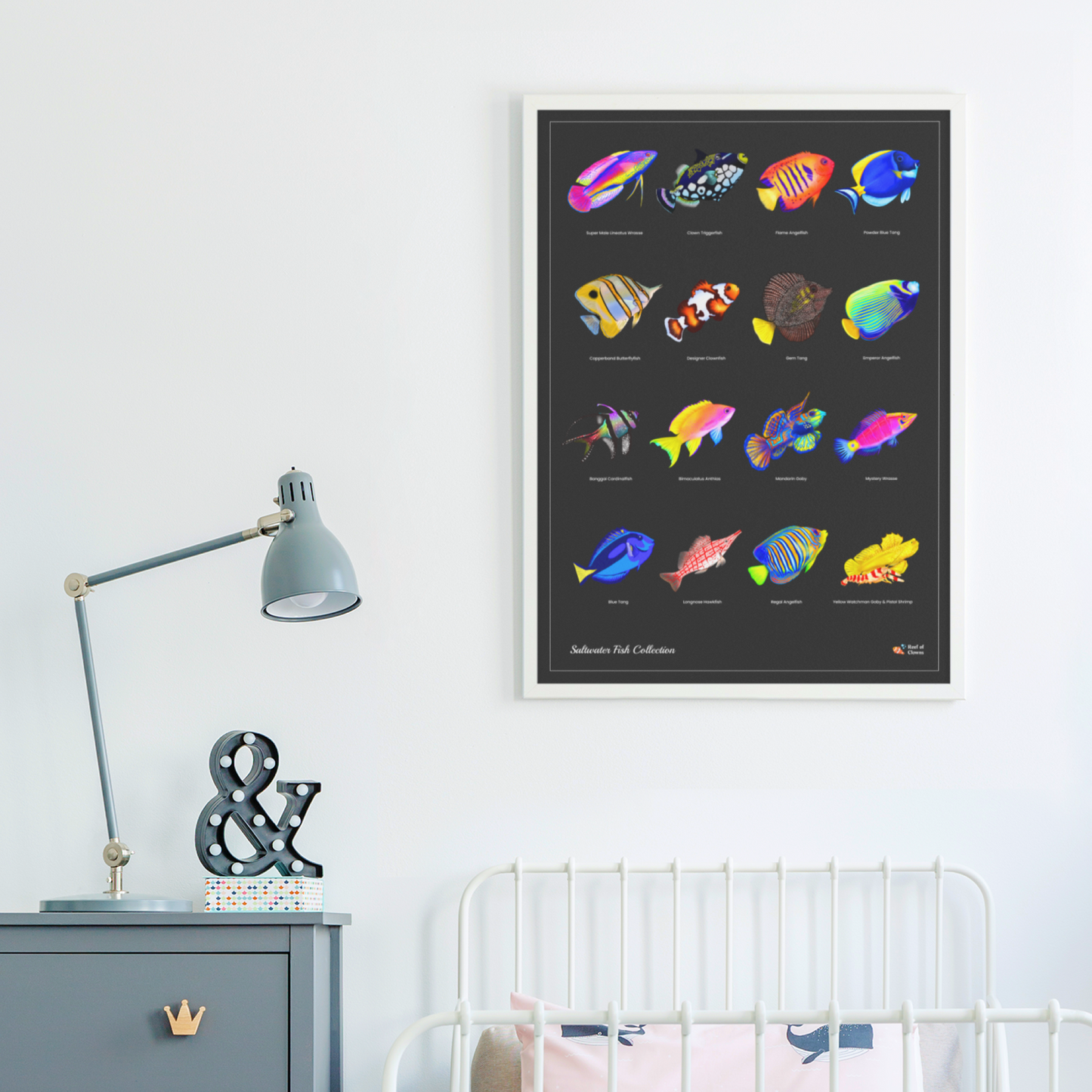 Saltwater Fish Poster | Reef Tank