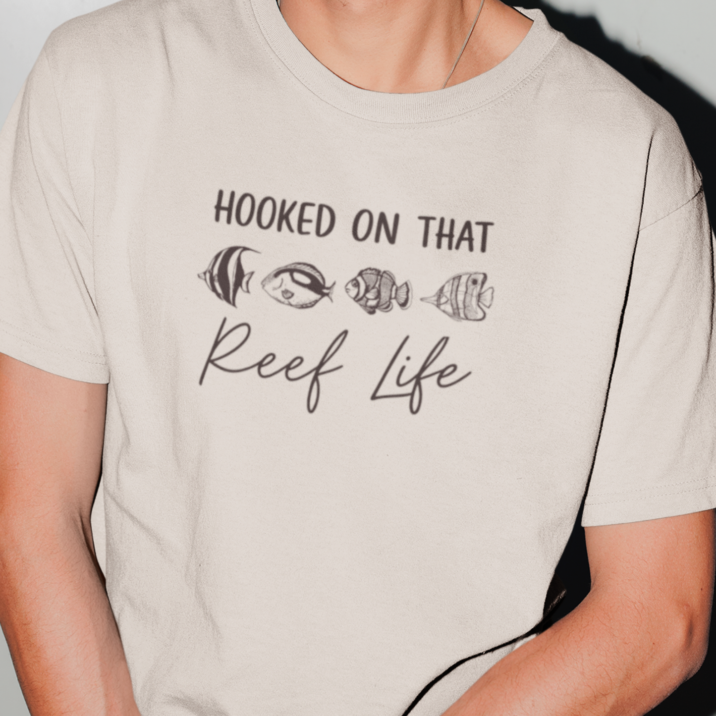 Hooked On That Reef Life Premium T-Shirt