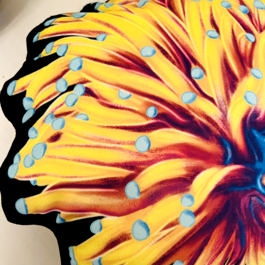 Aussie Gold Torch Pillow - Reef of Clowns LLC