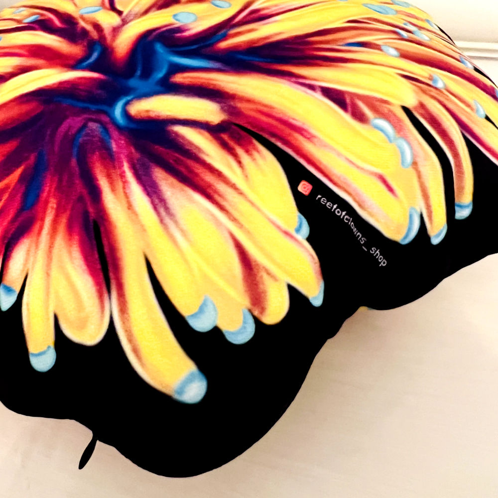 Aussie Gold Torch Pillow - Reef of Clowns LLC
