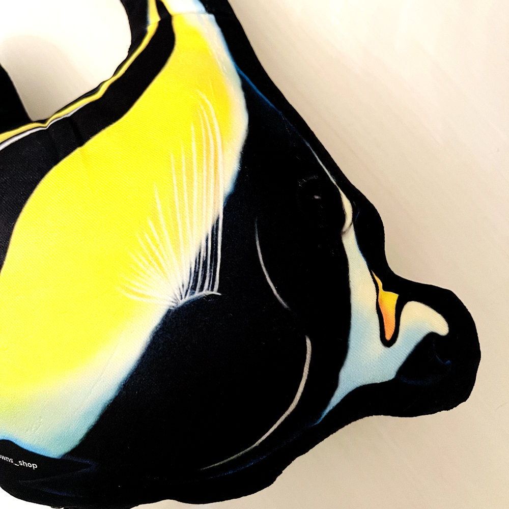 Moorish Idol Pillow - Reef of Clowns LLC