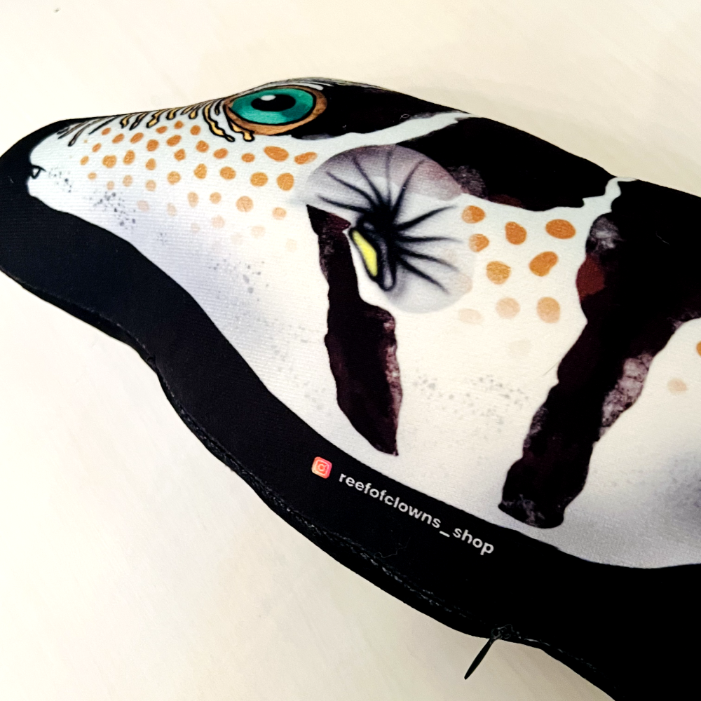 Valentini Puffer Pillow - Reef of Clowns LLC