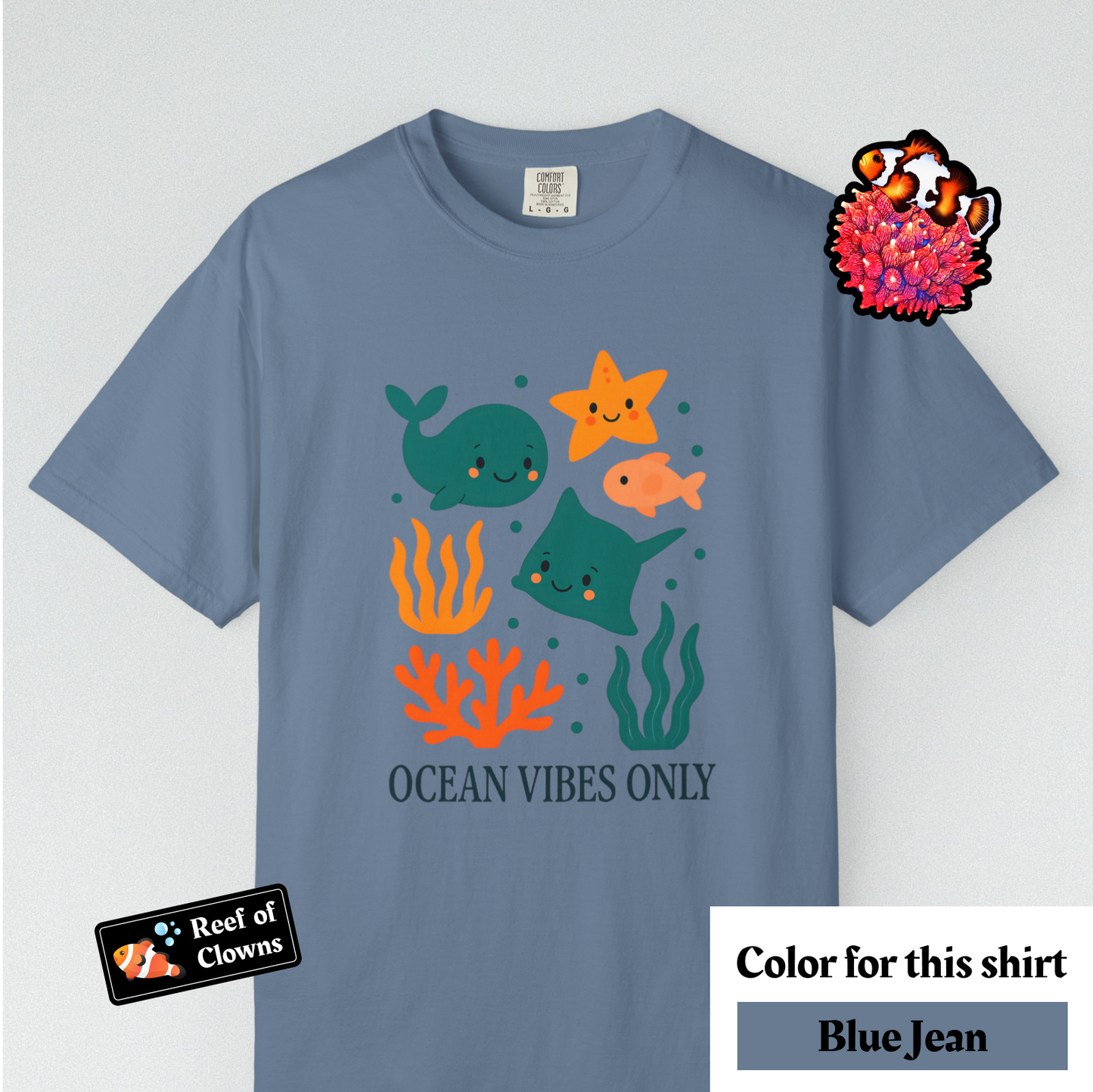 Ocean Vibes Only - Graphic Shirt