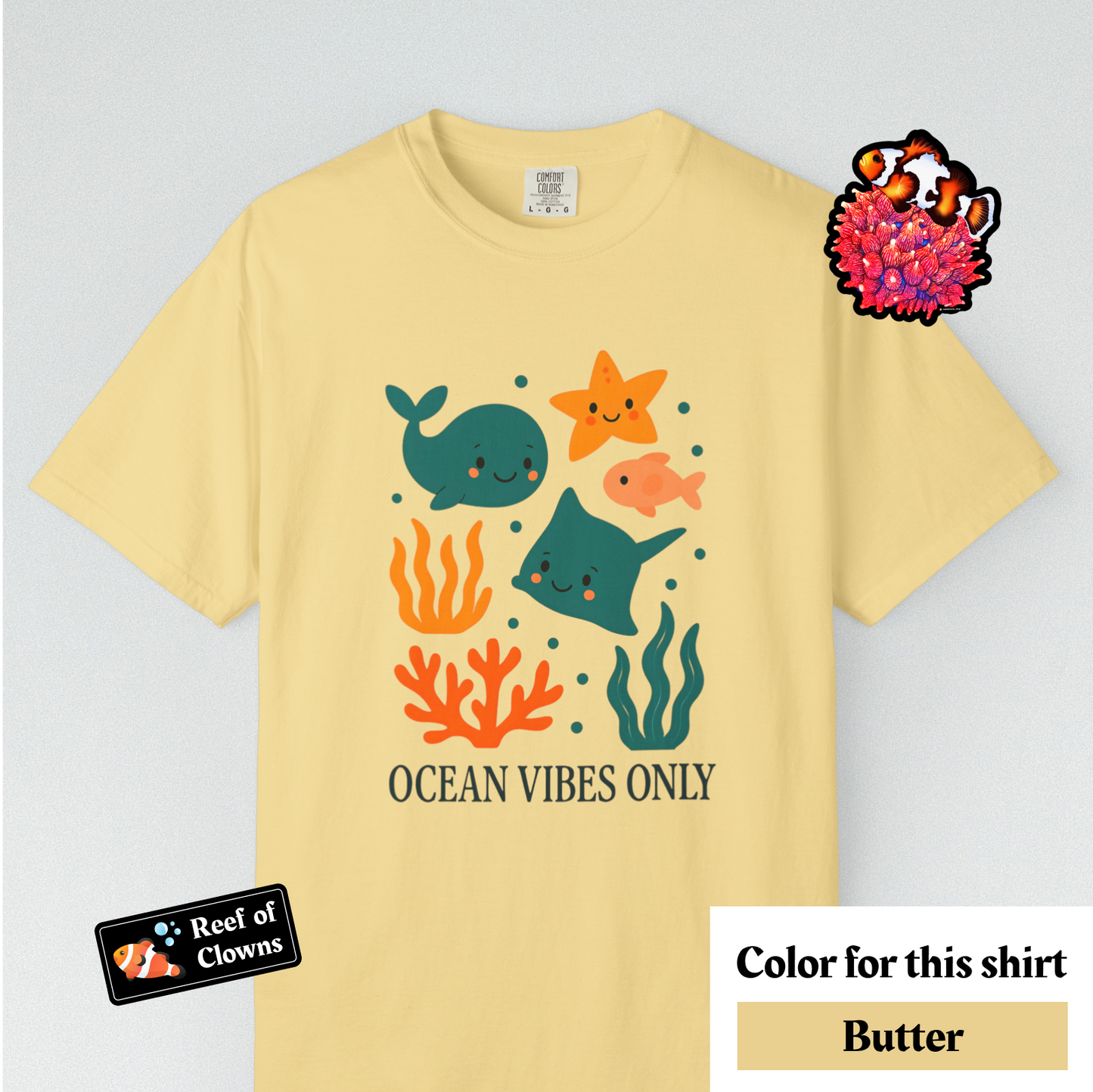 Ocean Vibes Only - Graphic Shirt