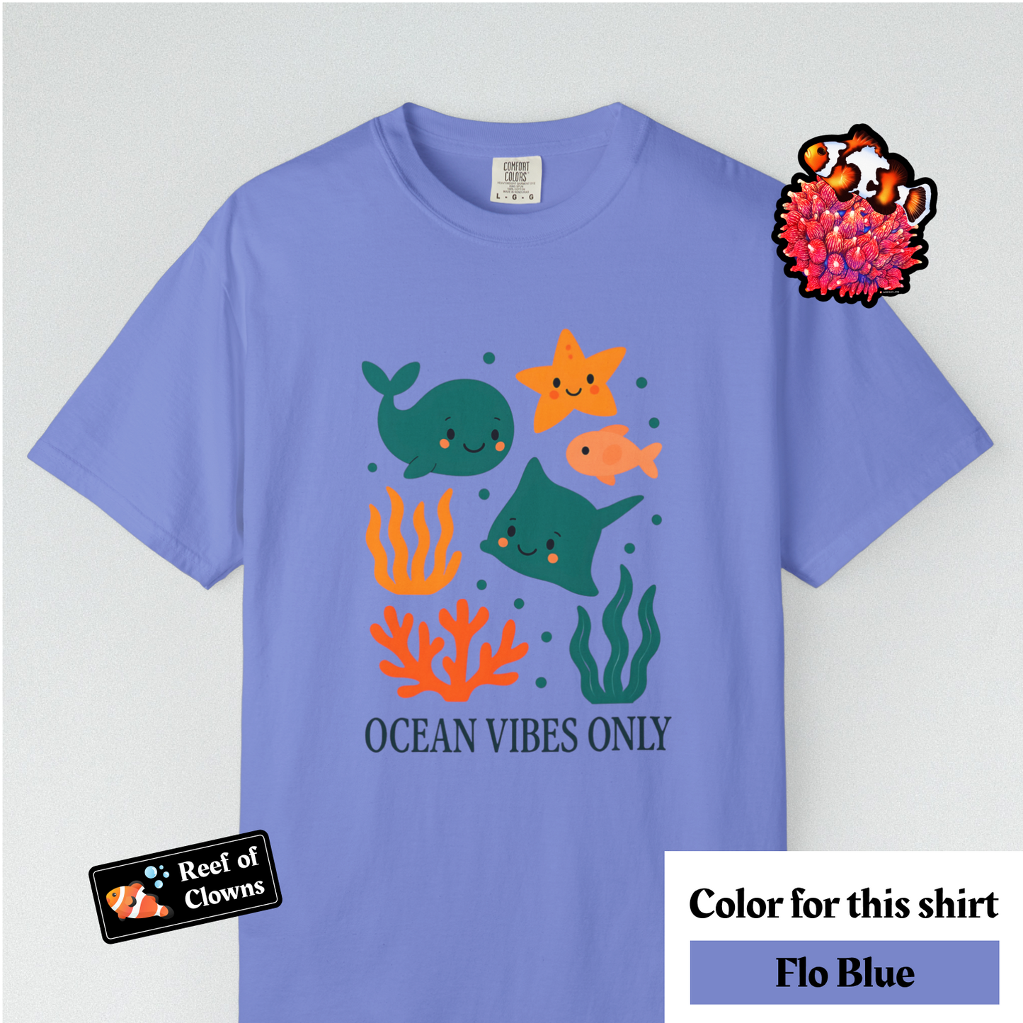 Ocean Vibes Only - Graphic Shirt