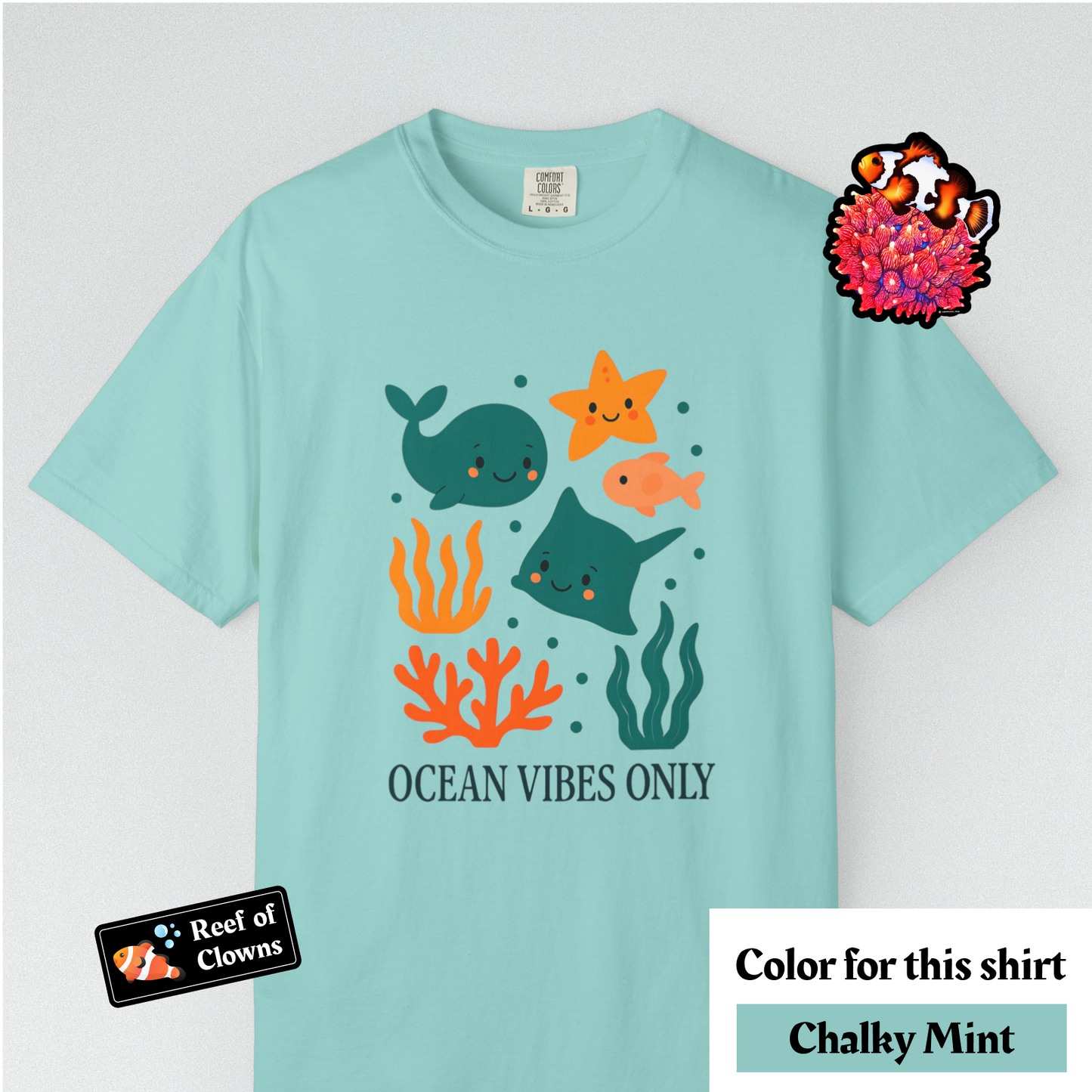 Ocean Vibes Only - Graphic Shirt