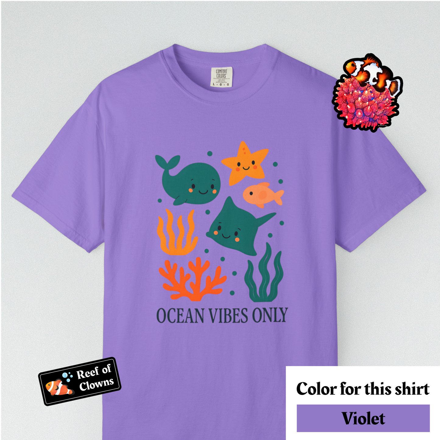 Ocean Vibes Only - Graphic Shirt