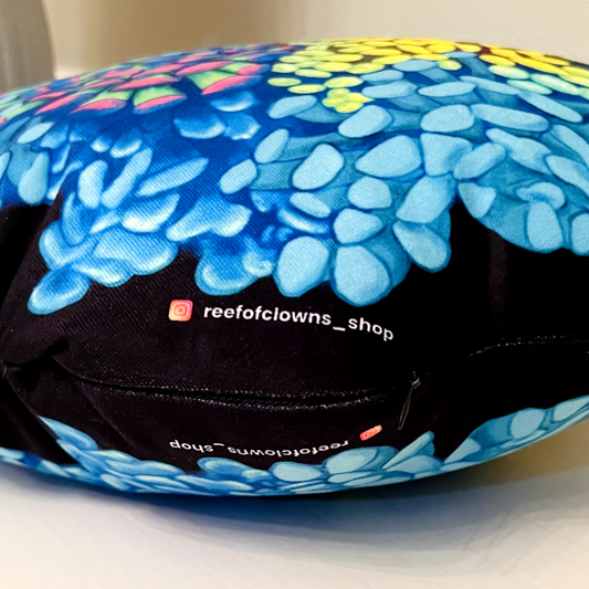Hammer Coral Pillow - Reef of Clowns LLC
