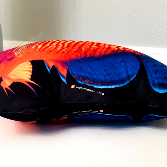 Coral Beauty Angelfish Pillow - Reef of Clowns LLC