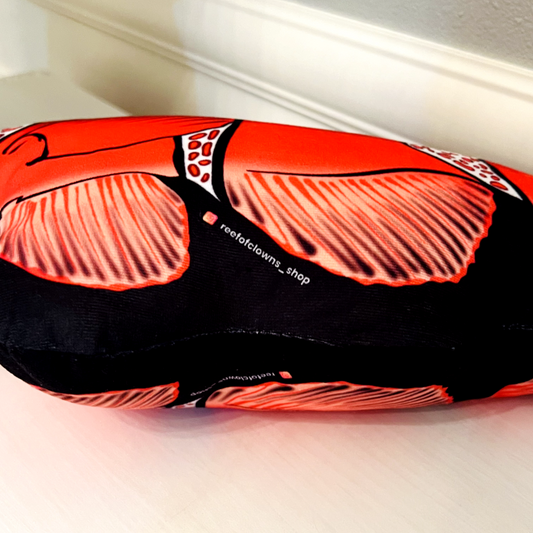Maroon Clownfish Pillow - Reef of Clowns LLC