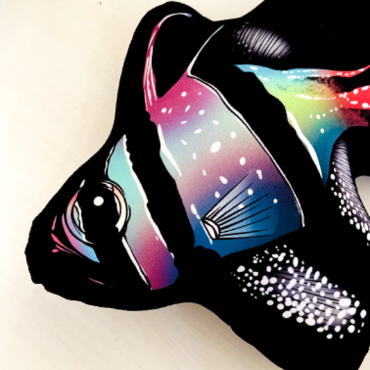 Benggai Cardinalfish Pillow - Reef of Clowns LLC