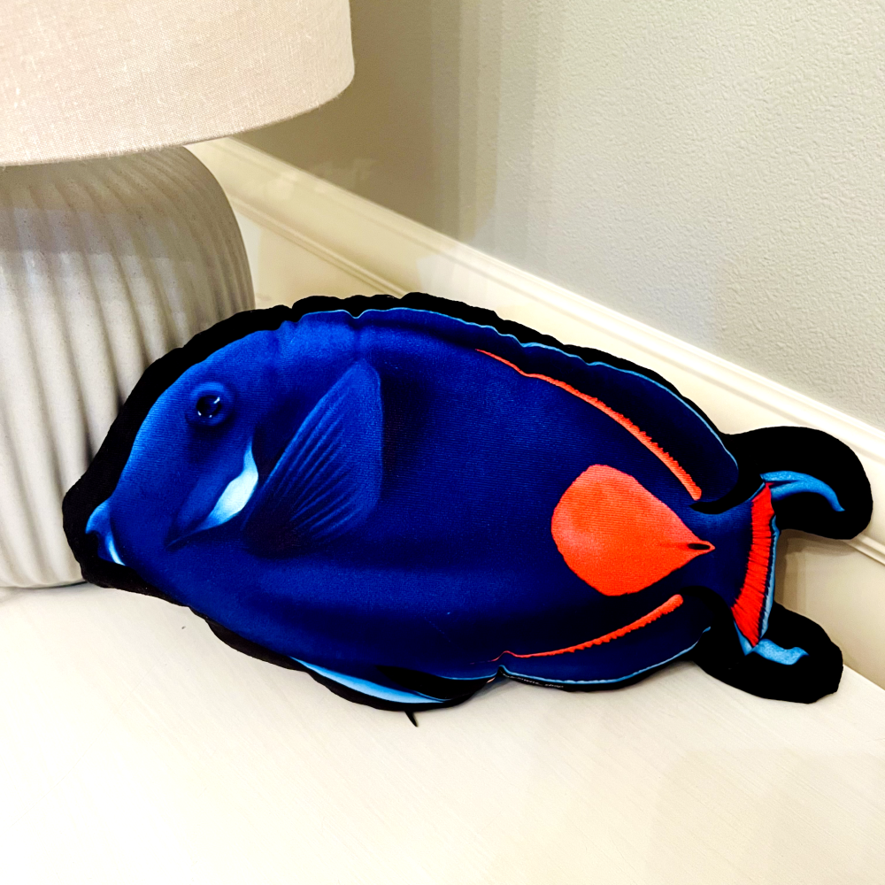 Achilles Tang Pillow - Reef of Clowns LLC