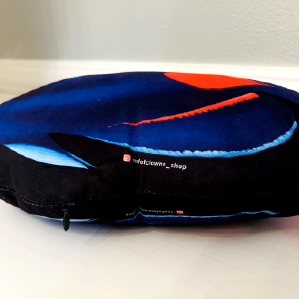 Achilles Tang Pillow - Reef of Clowns LLC