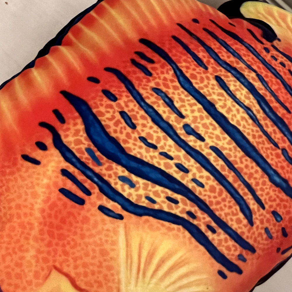 Clarion Angelfish Pillow - Reef of Clowns LLC