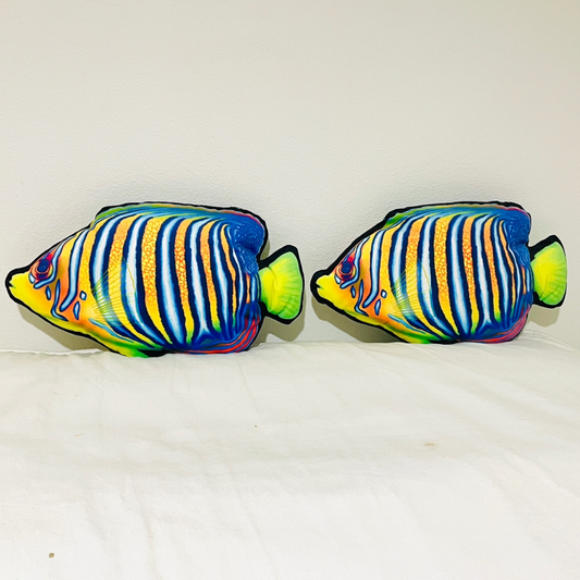 Regal Angelfish Pillow - Reef of Clowns