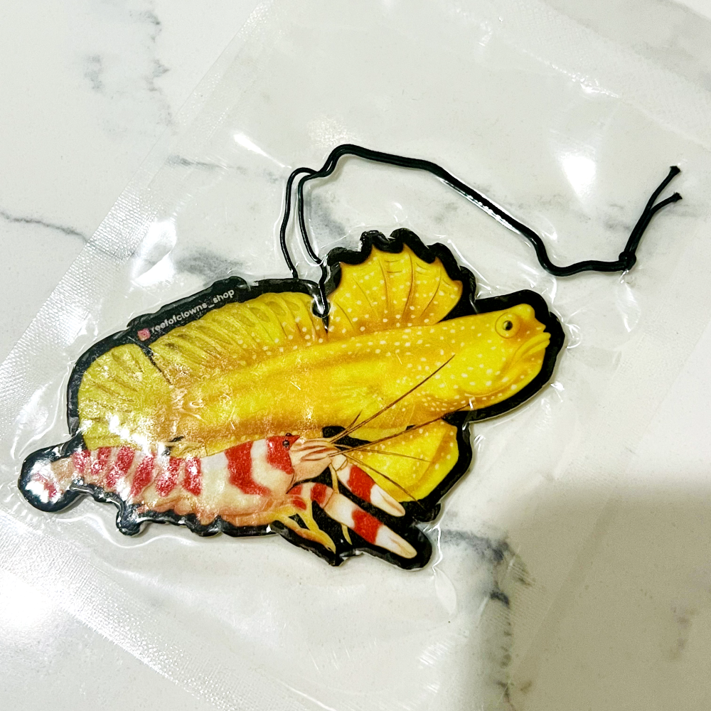 Goby & Shrimp Shaped Air Freshener - Reef of Clowns LLC
