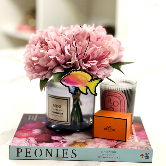 Anthias Shaped Air Freshener - Reef of Clowns LLC