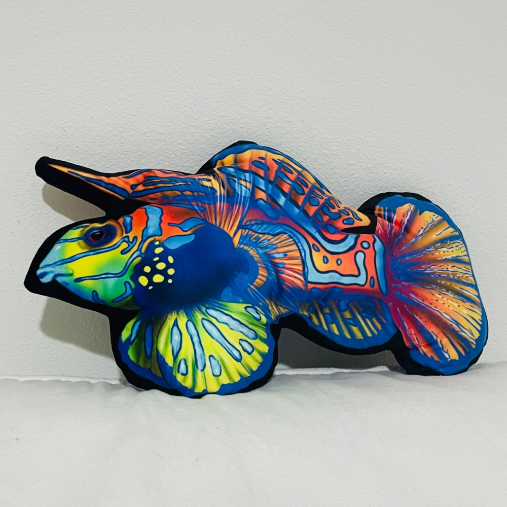Mandarin Goby Pillow - Reef of Clowns