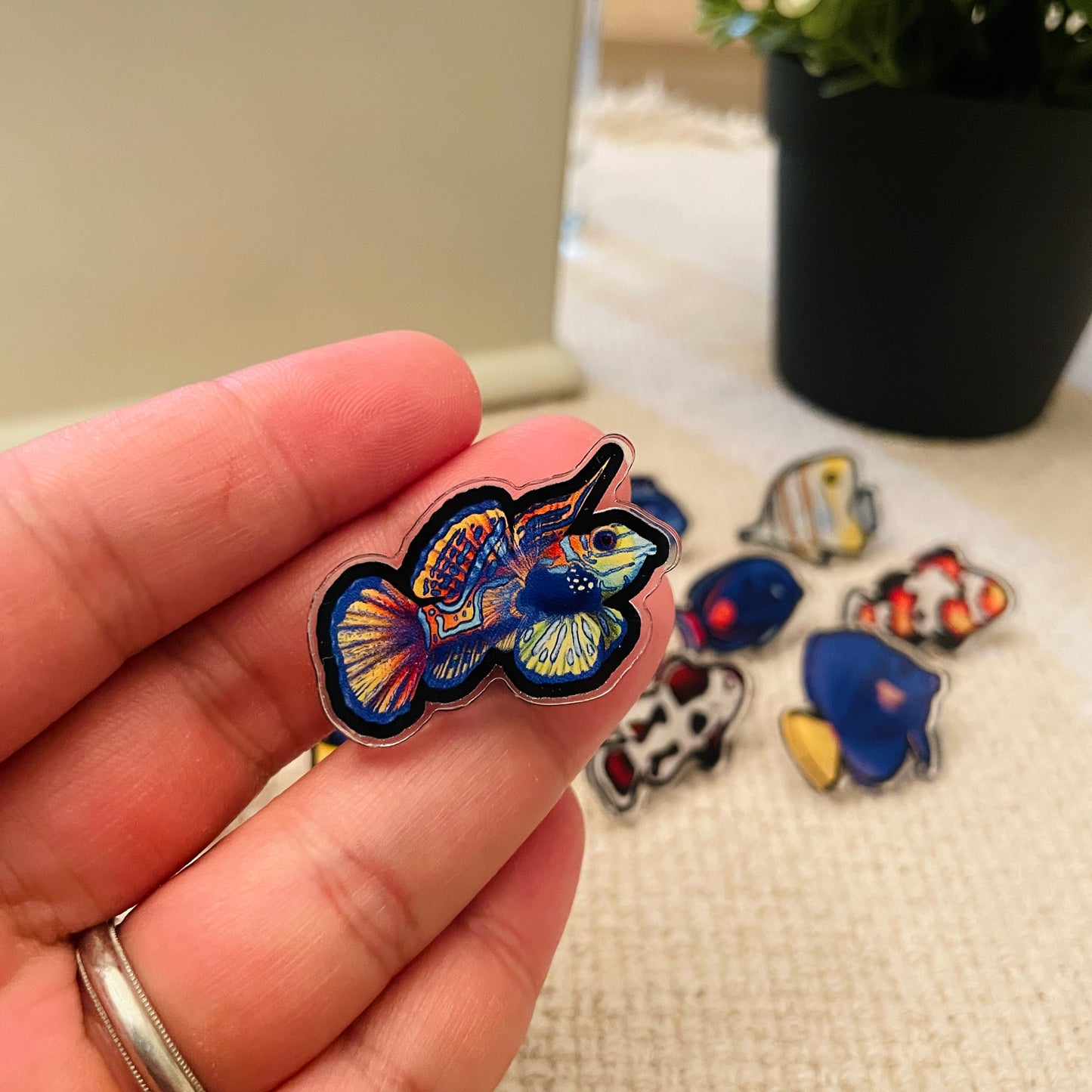Mandarin Goby Pin - Reef of Clowns LLC