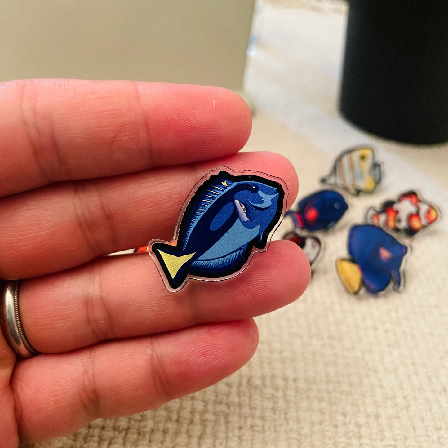 Blue Tang Pin - Reef of Clowns LLC