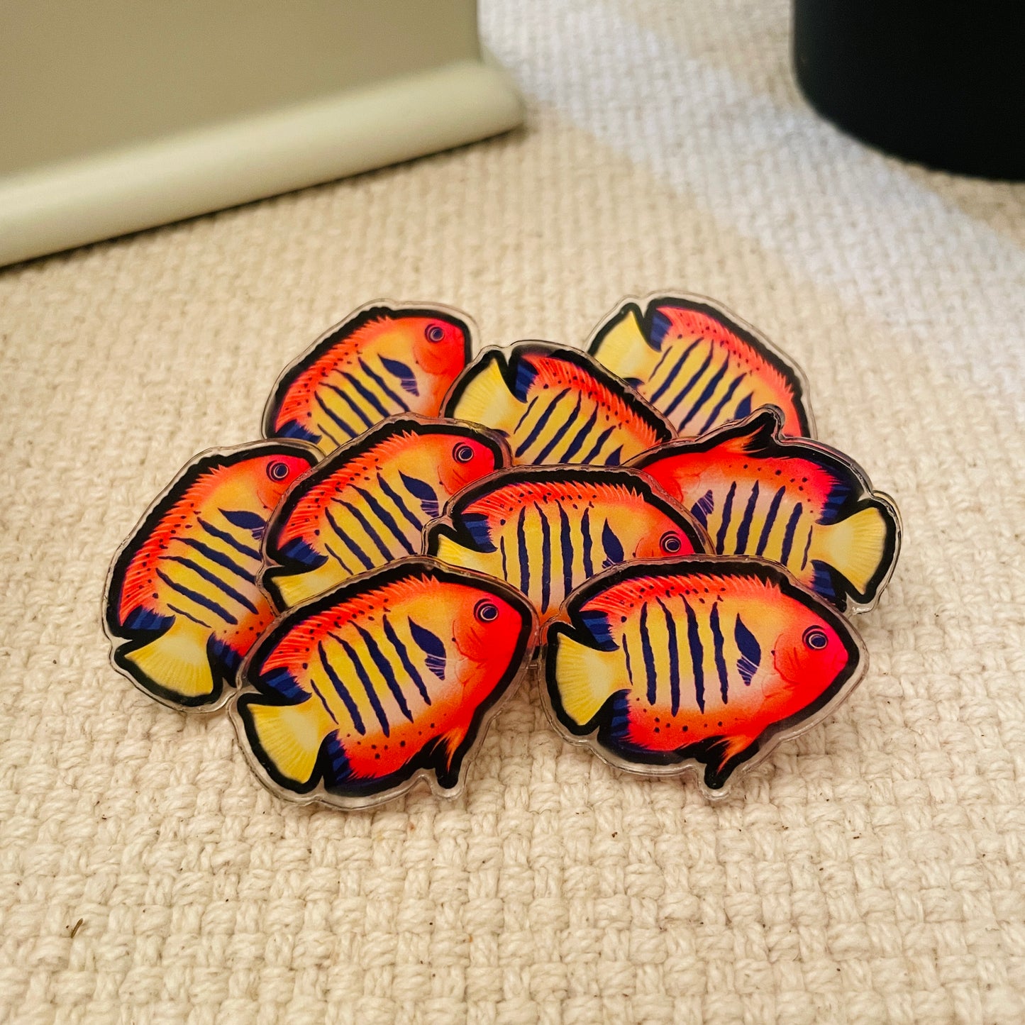 Flame Angelfish Pin - Reef of Clowns LLC