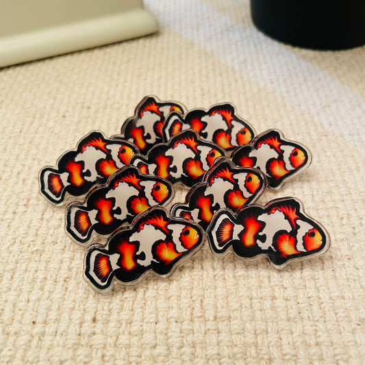Designer Clownfish Pin - Reef of Clowns LLC