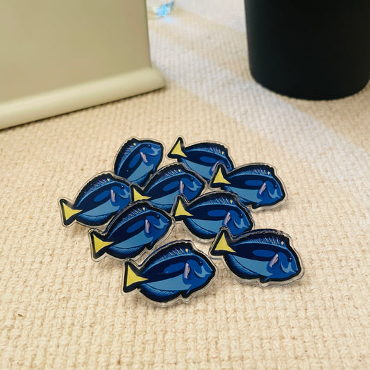 Blue Tang Pin - Reef of Clowns LLC